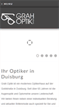 Mobile Screenshot of grah-optik.de